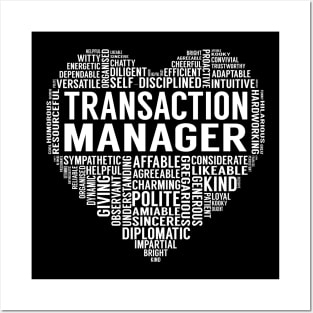 Transaction Manager Heart Posters and Art